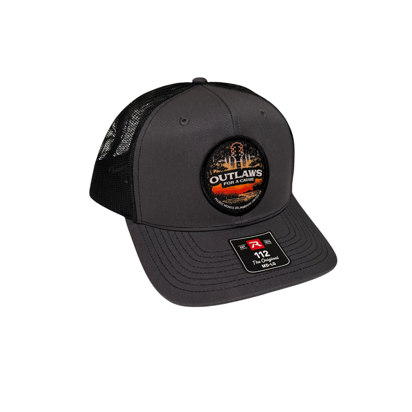 Outlaws For A Cause Cap (Charcoal)