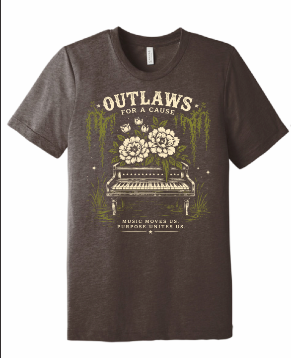 OFAC Moss Piano Tee (Heather Brown)