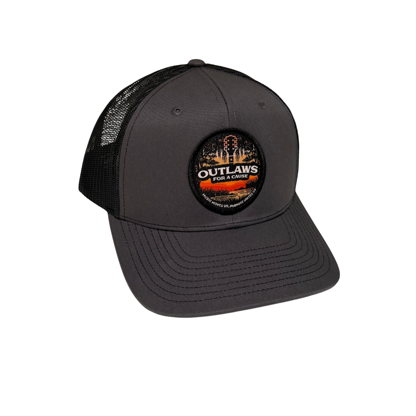 Outlaws For A Cause Cap (Charcoal)