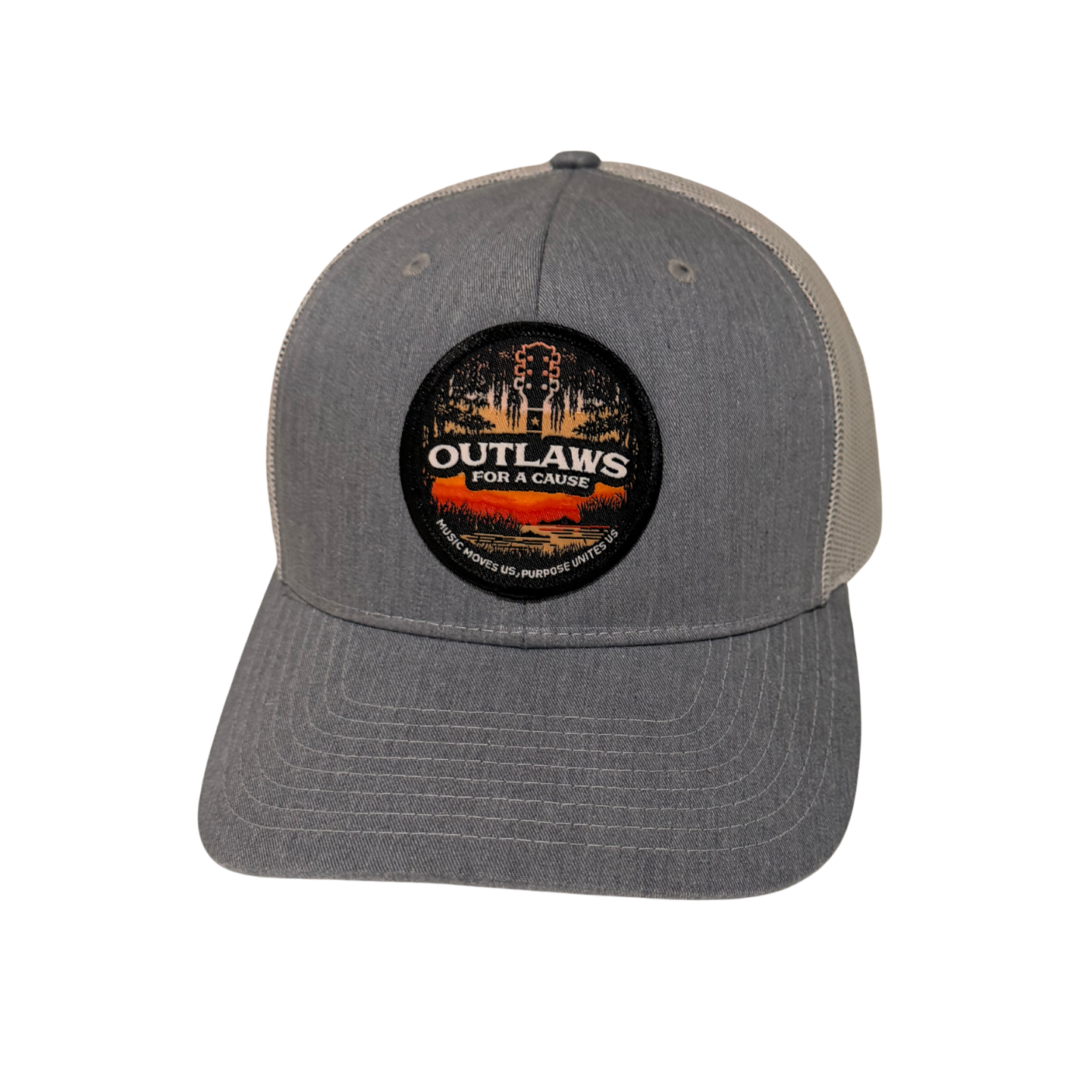 Outlaws For A Cause Cap (Heather Grey)