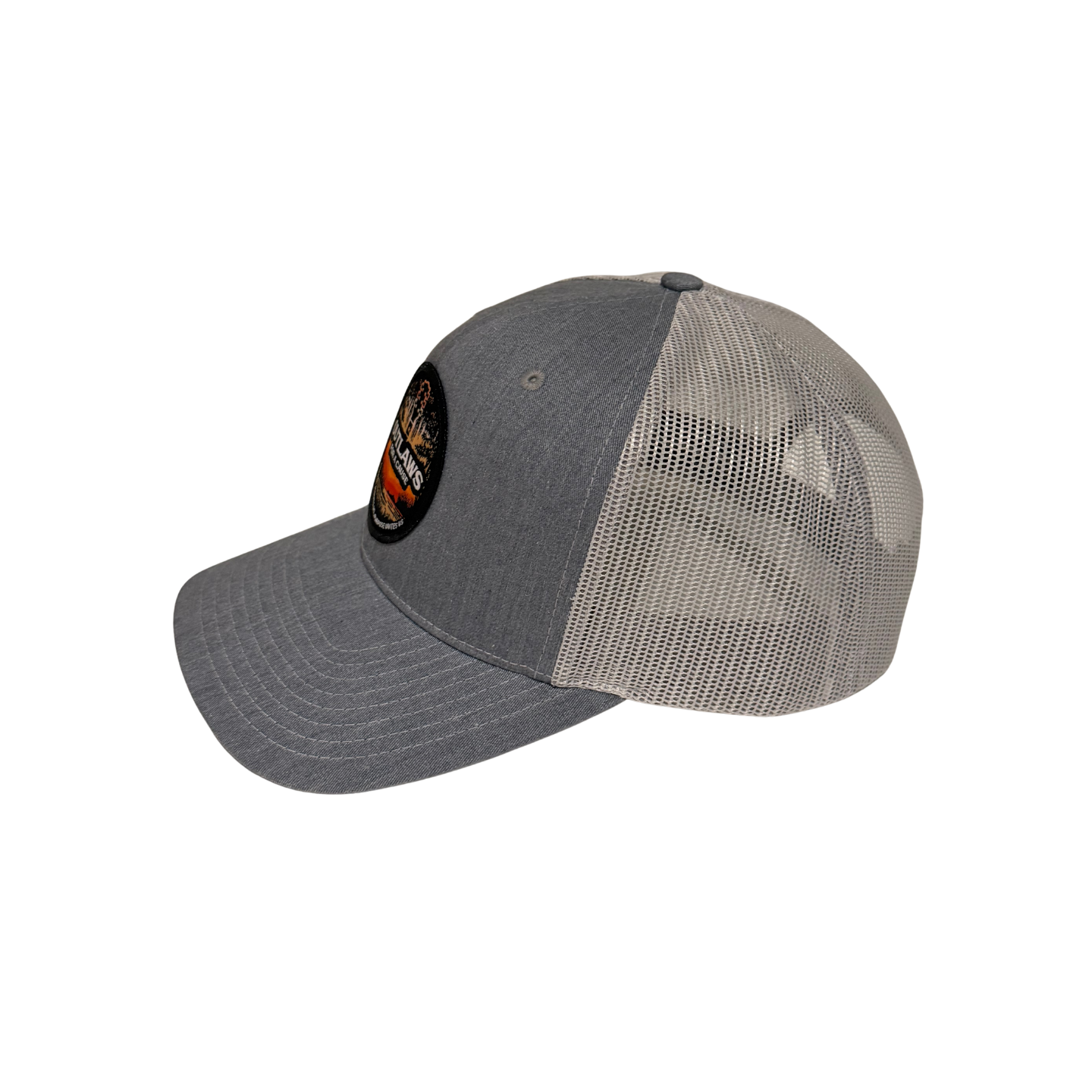 Outlaws For A Cause Cap (Heather Grey)