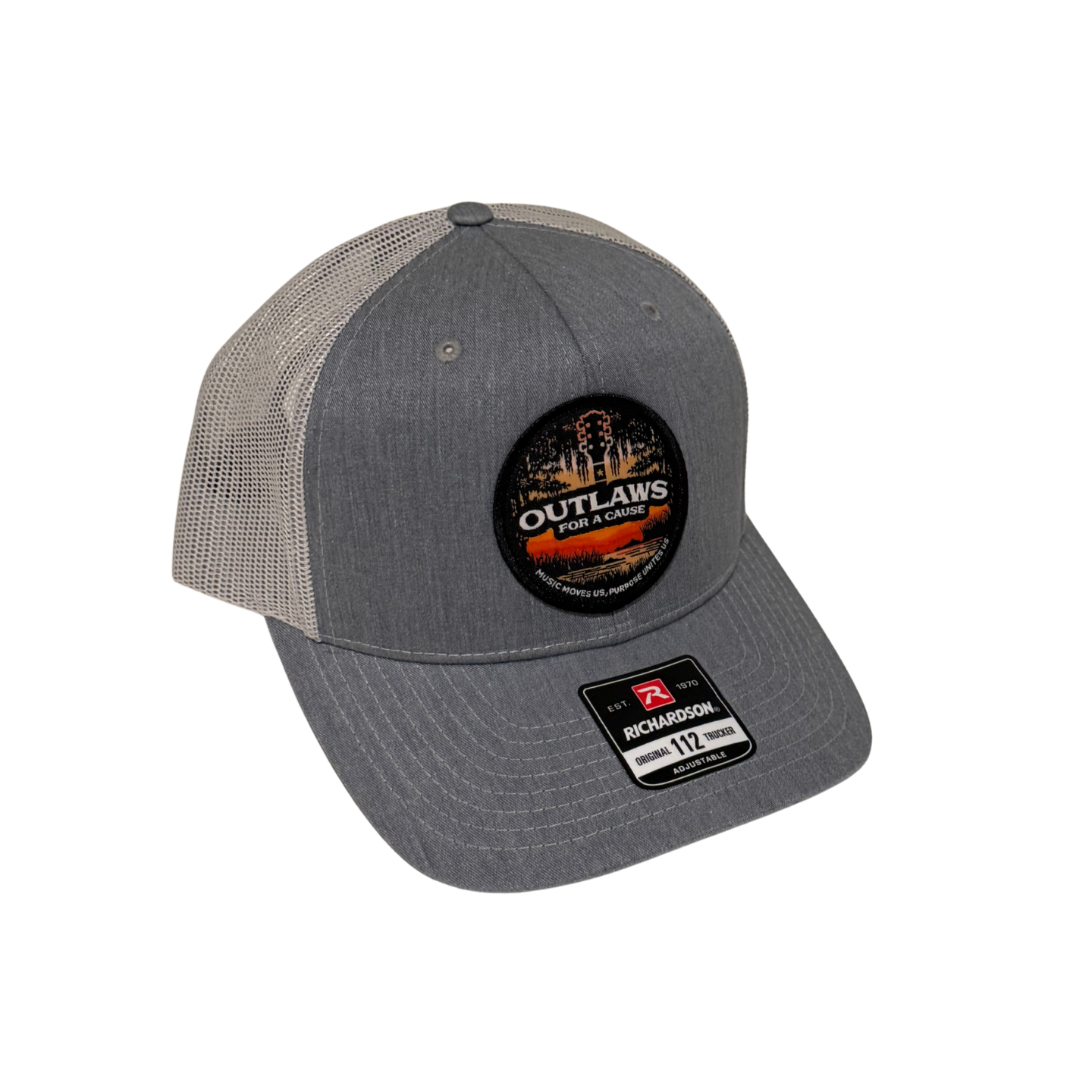 Outlaws For A Cause Cap (Heather Grey)